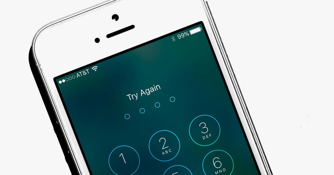 iphone old passcode reset encrypted data